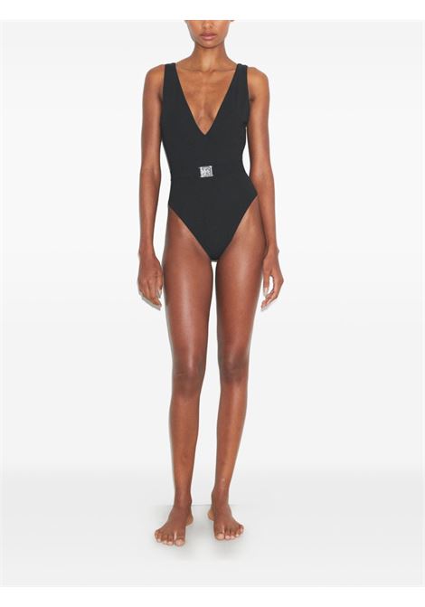 Costume intero con scollo a V in nero Tory burch - donna TORY BURCH | 170683001